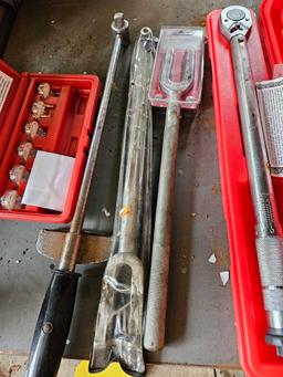 Pittsburgh Torque Wrench, Cen-Tech Noid Light Set, & Tie Rod Separator