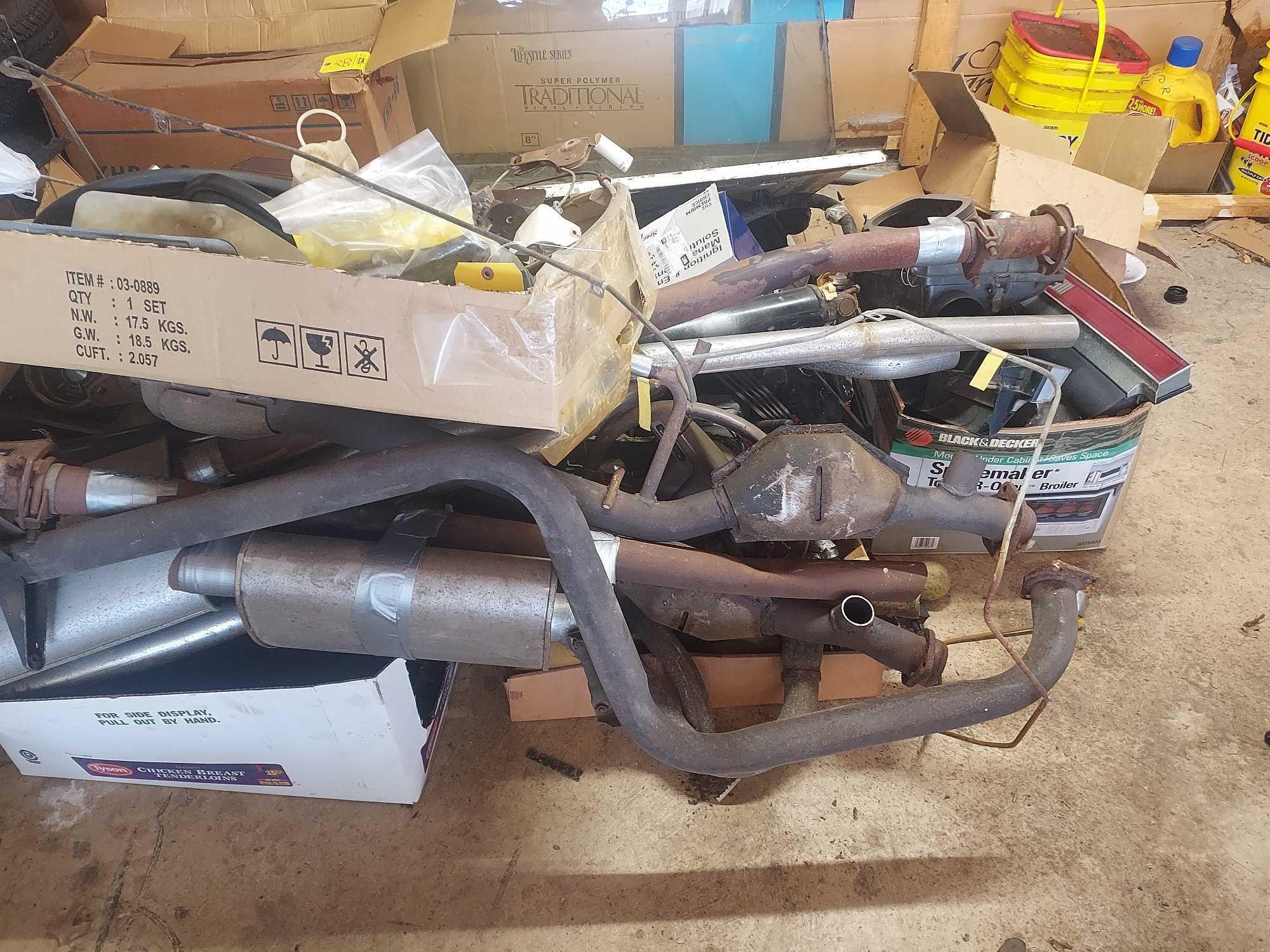 Large Pile of Assorted Lincoln Car Parts - Multiple Years & Models