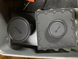 camera viewer with Nikon lenses