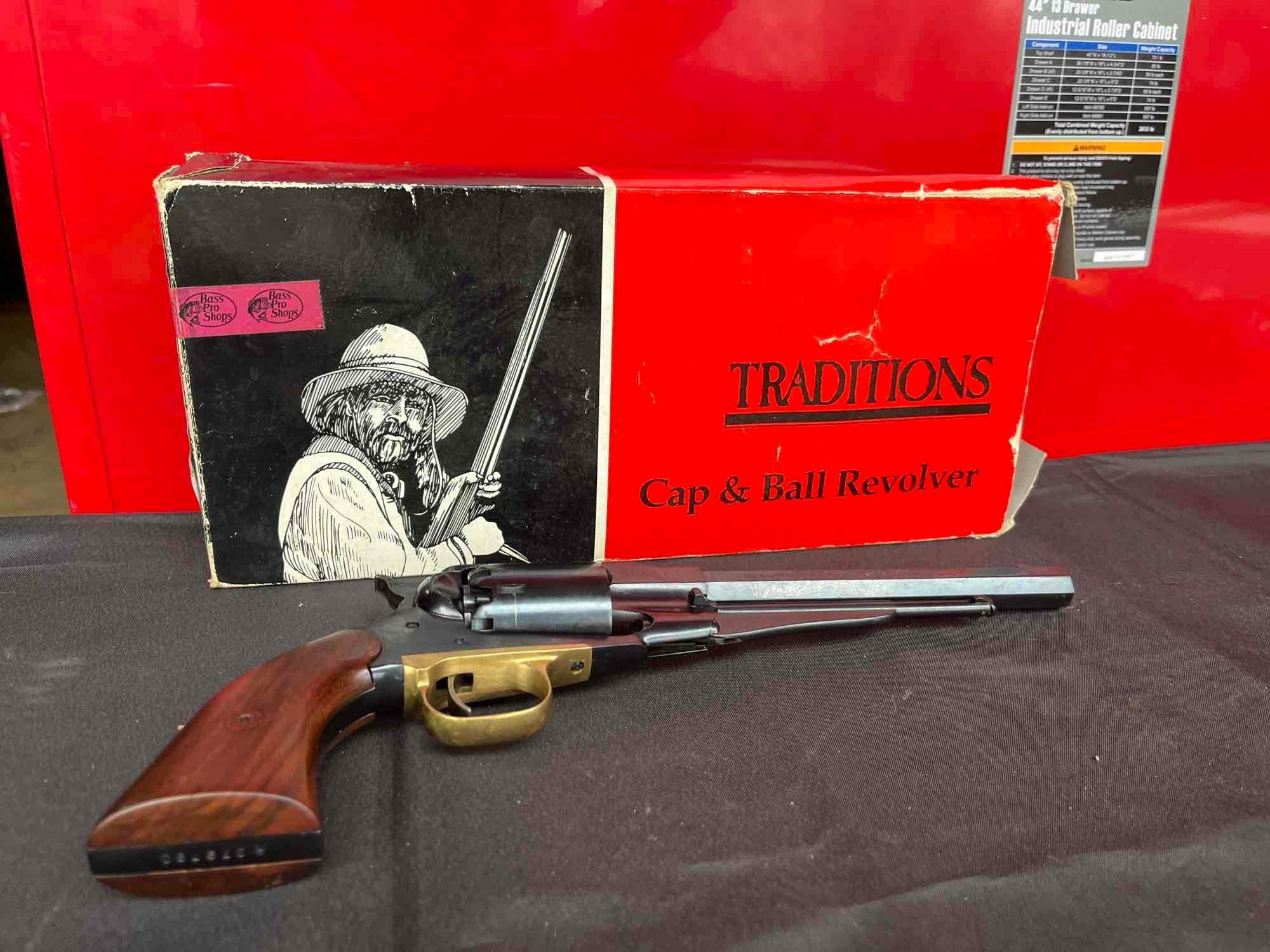 Traditons 44cal Cap & Ball Black Powder Revolver