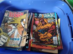 Comic Books Flash Titans In Tote