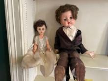 (2) Vintage Dolls