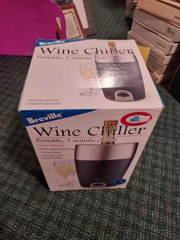 Breville Portable Wine Chiller NIB & Oster Electric Decorker