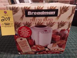 Breadman Super Deluxe Rapid Breadmaker NIB