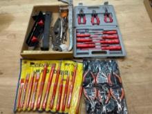 Punch Set, Tool Kit, Crescent Wrench, Pry Bar