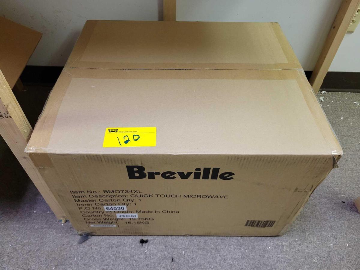 Breville quick touch microwave