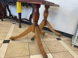 Carved Wood Dining Room Table Base Legs