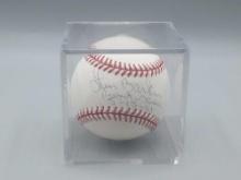 Len Barker Autographed Baseball