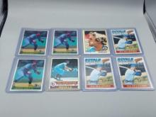 8 George Brett Topps & Donruss Baseball Cards 1977-1984 Hofer