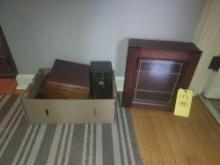 Small Medicine Cabinet & Wood Case Assortment