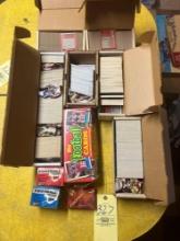 10 boxs of Topps NFL trading cards