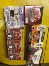 6 boxs of NFL trading cards