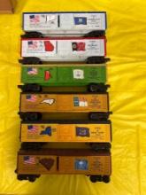 Large Assortment Of Lionel State Freight Cars