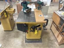 PowerMatic Model 66 Table Saw w/ Grizzly Power Feeder