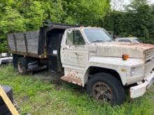 1988 Ford F600 Dump Truck