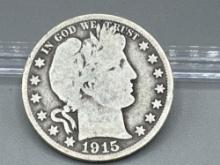 1915s Barber Half Dollar