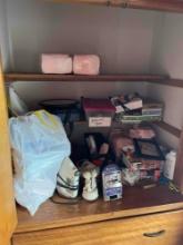 Contents of bedroom closet