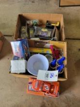 Assorted small diecast cars, Wheaties #3, lint rollers, mugs and toys