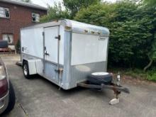 12' Haulmark Edge Low Hauler enclosed trailer.