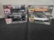 4 American Muscle Ertle Collection 1/18 Scale Diecast Cars