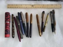 Fountain Pens, 2 Lighter Pencils