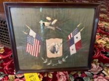 Framed Military Picture