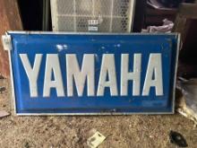 Double Sided Plastic Yamaha Advertising Sign