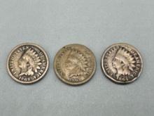 1860s Indian Head Cents bid x 3