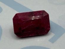 Certified Natural Ruby 33.37 CTS