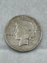 1924s Peace Dollar USA Counter Stamp
