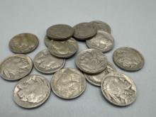 Buffalo Nickels bid x 15