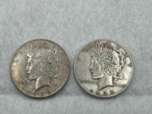 1935s & 1935 Peace Dollar bid x 2