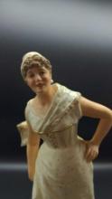 Vintage Beautiful Porcelain Woman Figurine