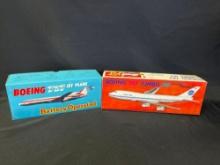 2 Boeing Battery Powered Jet Plane Toys