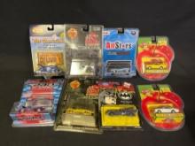 8 Die Cast cars from Various makers