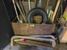 Running boards, Crate, Scrap, Roller Stand