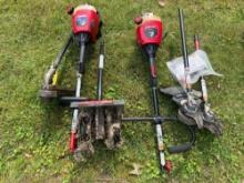 Toro Trimmers with Tiller Attachment
