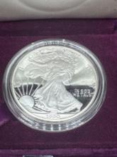 1990 Silver American Eagle Proof .999 Silver