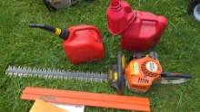 Stihl HS45 gas powered hedge trimmer