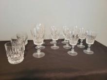 Crystal D?Arque French Cut Glasses, Made in France