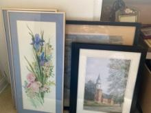 Assorted Prints & Picture Frames