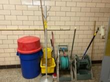 Hose Reels - Mop Bucket - Coat Tree - Trash Can