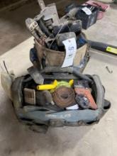 Tool bag and tool bucket with contents