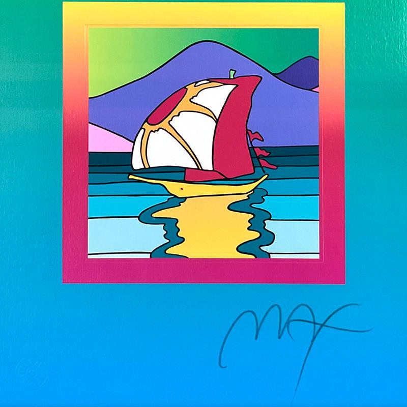 Sailboat East on Blends by Peter Max