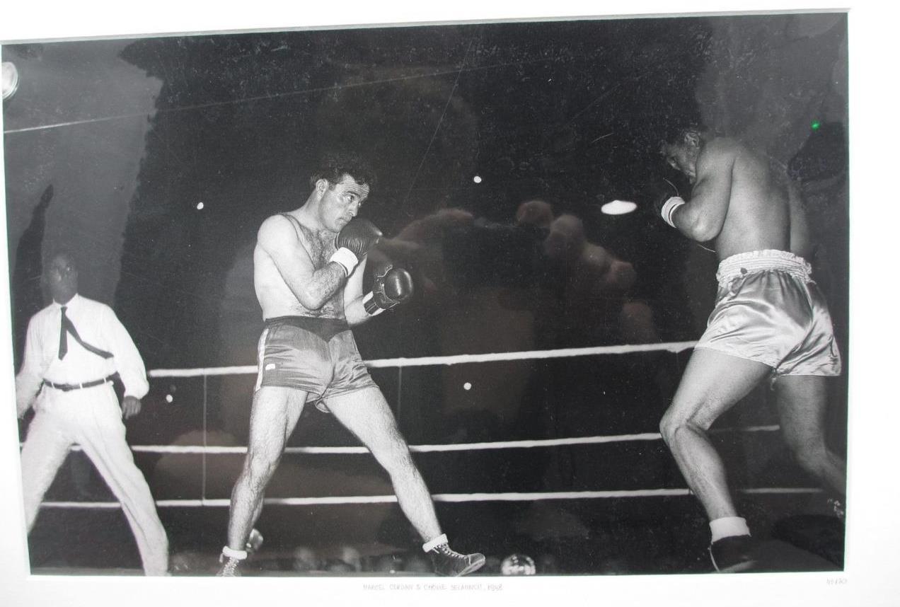Presse Sports Marcel Cerdan & Cyrille Delannoit Boxing Sports