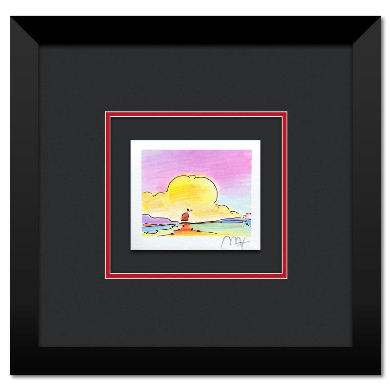 Distant Sailboat by Peter Max