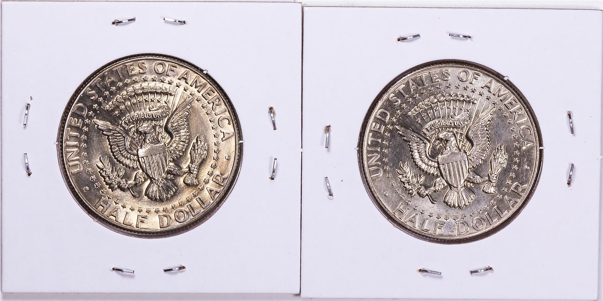 1985-1986 Kennedy Half Dollar Coin Collector's Set