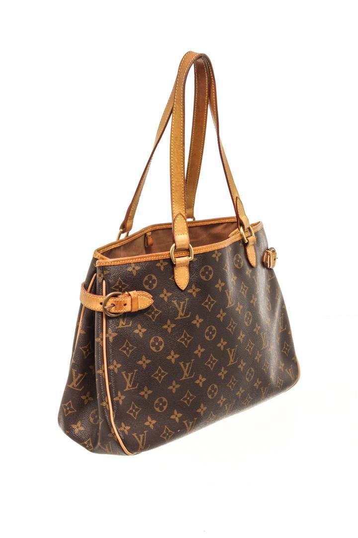 Louis Vuitton Brown Monogram Canvas Batignolles Horizontal Shoulder Bag