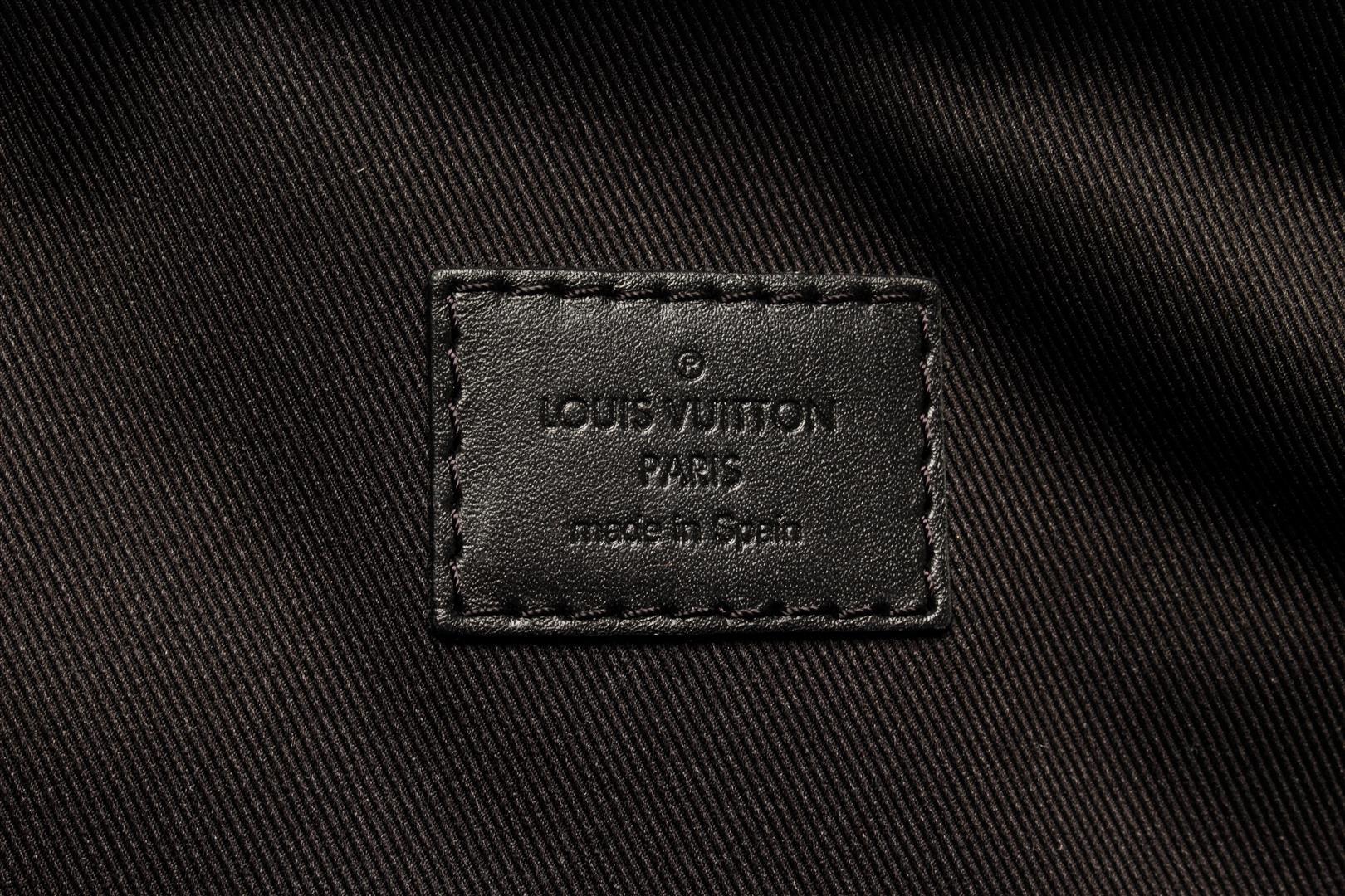 Louis Vuitton Black Damier Infini Leather Avenue Backpack
