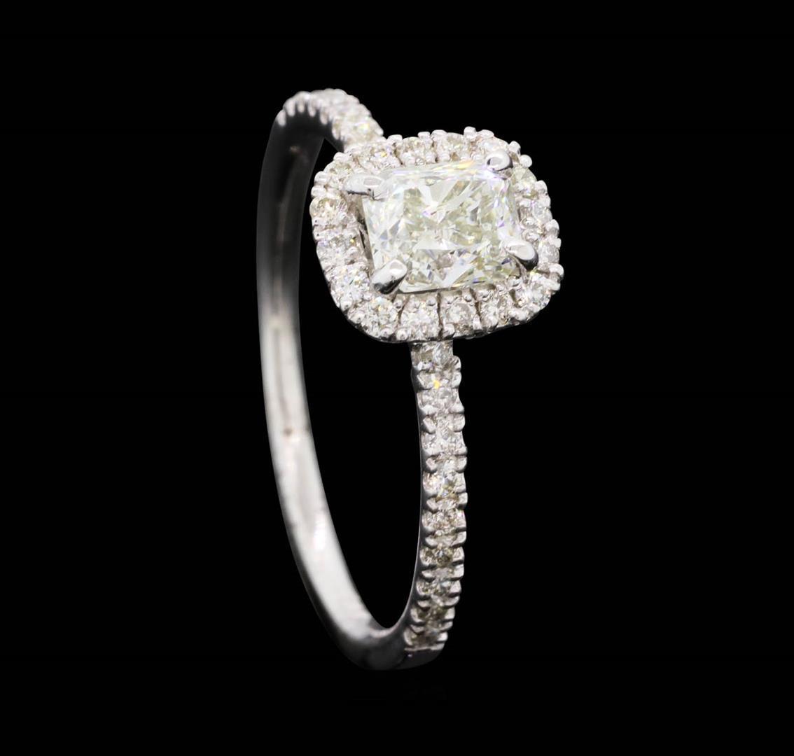 14KT White Gold 1.01 ctw Diamond Wedding Ring
